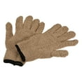 thumbnail image 1 of Uxcell Dusting Cleaning Gloves Microfiber Mittens, Brown 1 Pair, 1 of 5