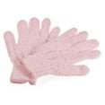thumbnail image 1 of Uxcell Dusting Cleaning Gloves Microfiber Mittens, Pink 1 Pair, 1 of 5