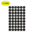 thumbnail image 1 of Uxcell Dustproof Self-adhesive Screw Hole Stickers Covers Caps Black Color 2Pcs, 1 of 3