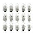 thumbnail image 1 of Uxcell E10 Warm Yellow Light 1.5V Mini Incandescent Bulbs with Box 15 Pcs, 1 of 6