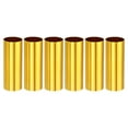 thumbnail image 1 of Uxcell E12 Candle Socket Covers 2.4" Candelabra Base Holder Yellow 6 Pcs, 1 of 5