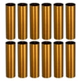 thumbnail image 1 of Uxcell E12 Candle Socket Covers, 3.1 Inch Tall Chandelier Sleeves Candelabra Base Holder, Gold Bronze 12 Pack, 1 of 5