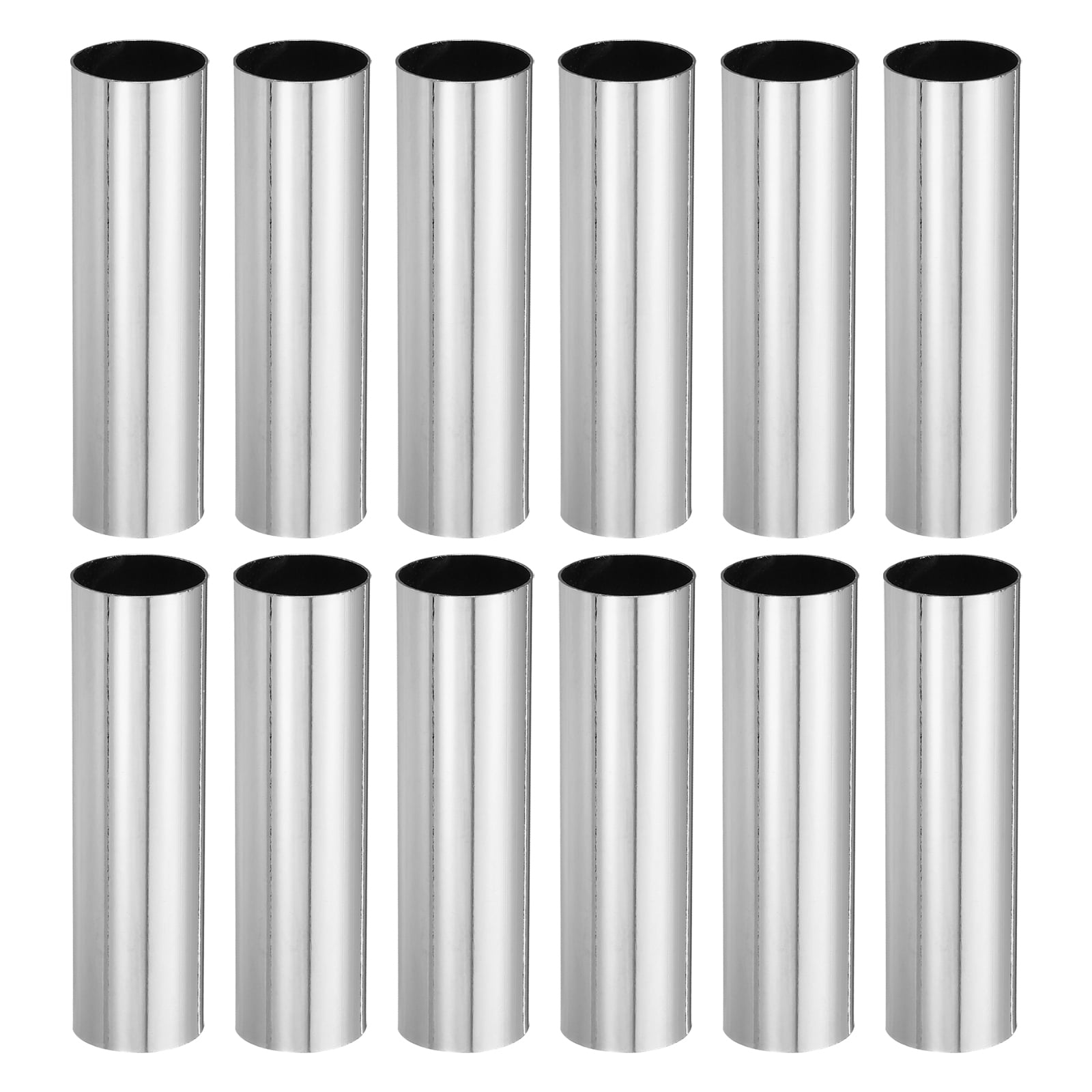 Uxcell E12 Candle Socket Covers, 3.1 Inch Tall Chandelier Sleeves