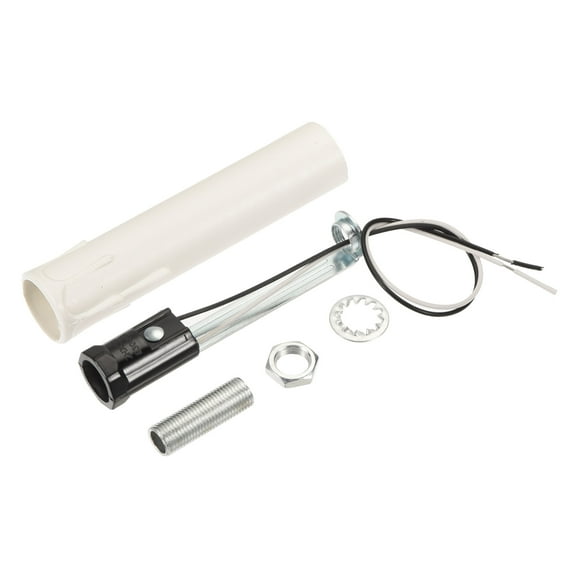 Uxcell E12 Lamp Base Light Socket Kit Plastic White 4Set