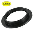 thumbnail image 1 of Uxcell E26/E27 Light Socket Rings Lamp Shade Holder Adapter Ring Black 8 Pack, 1 of 5