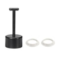 thumbnail image 1 of Uxcell E26/E27 Socket Ring Removal Tool T Type with Lamp Shade Socket Rings White 3 Pack, 1 of 6