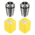 thumbnail image 1 of Uxcell ER20 Spring Collet, 1/2" Chuck for CNC Engraving Machine Lathe Milling Tool 2 Pack, 1 of 5