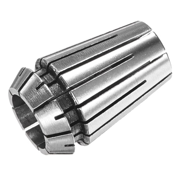 Uxcell ER20 Spring Collet, 40Cr Steel 13mm Clamping Diameter for CNC Engraving Machine [Silver,1.2x0.8"/31.5x21 mm]
