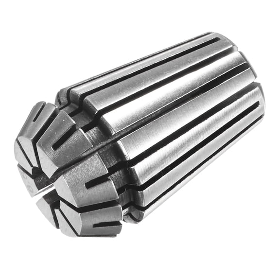 Uxcell ER20 Spring Collet, 40Cr Steel 6.5mm Clamping Diameter for CNC Engraving Machine [Silver,1.2x0.8"/31.5x21 mm]