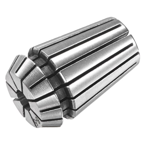 Uxcell ER20 Spring Collet, 40Cr Steel 6mm Clamping Diameter for CNC Engraving Machine [Silver,1.2x0.8"/31.5x21 mm]