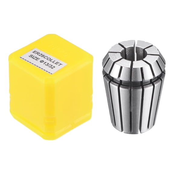 Uxcell ER32 Spring Collet, 1/4" Chuck for CNC Engraving Machine Lathe Milling Tool 2 Pack
