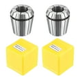 thumbnail image 1 of Uxcell ER32 Spring Collet, 13/16" Chuck for CNC Engraving Machine Lathe Milling Tool 2 Pack, 1 of 5