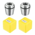 thumbnail image 1 of Uxcell ER32 Spring Collet, 3/4" Chuck for CNC Engraving Machine Lathe Milling Tool 2 Pack, 1 of 5