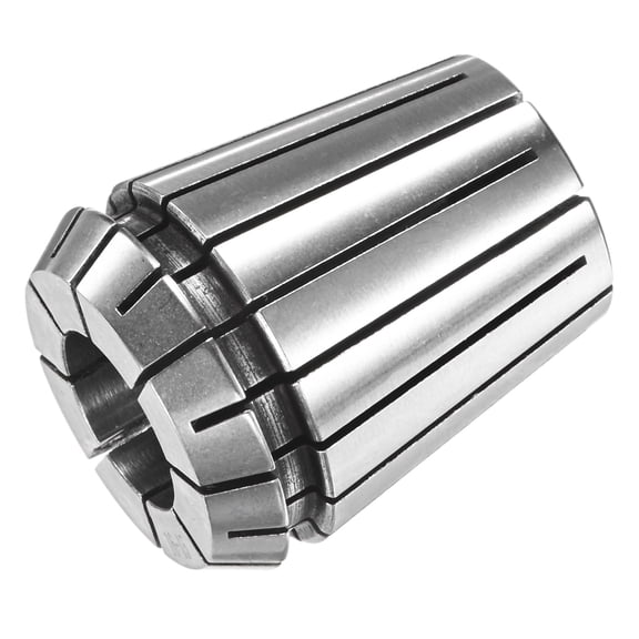 Uxcell ER32 Spring Collet, 40Cr Steel 16mm Clamping Diameter for CNC Engraving Machine [Silver,1.6x1.3"/40x33 mm]