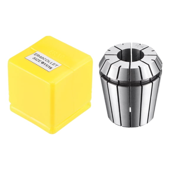 Uxcell ER40 Spring Collet, 1" Chuck for CNC Engraving Machine Lathe Milling Tool