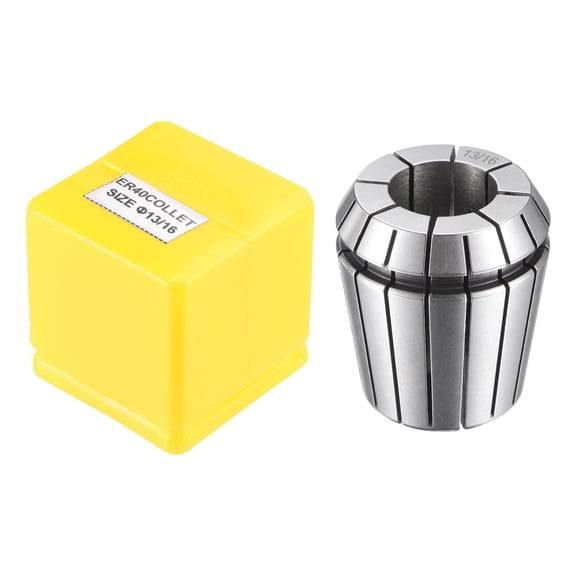 Uxcell ER40 Spring Collet, 15/16" Chuck for CNC Engraving Machine Lathe Milling Tool