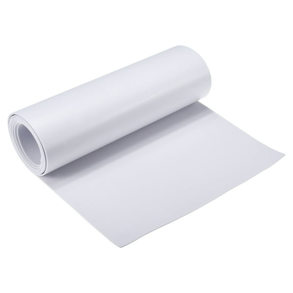 Uxcell EVA Foam Sheets Black Self Adhesive Back 1mm Thickness White 2mm