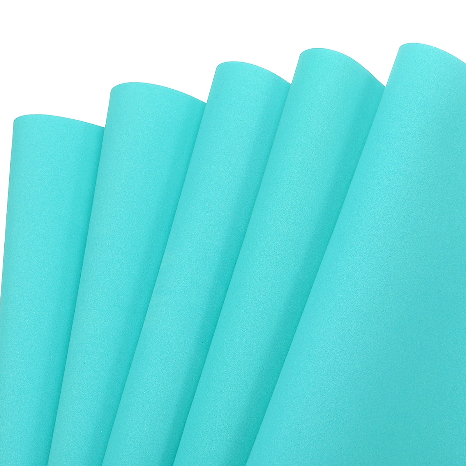 Uxcell EVA Foam Sheets Blue Green 19.7 Inch x 19.7 Inch 2mm Thick Crafts Foam Sheets for Costumes, Arts and Crafts Projects Pack of 5