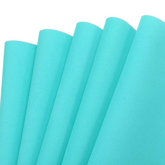 Uxcell EVA Foam Sheets Blue Green 35.4 Inch x 19.7 Inch 2mm Thick Crafts Foam Sheets for Costumes, Arts and Crafts Projects Pack of 5