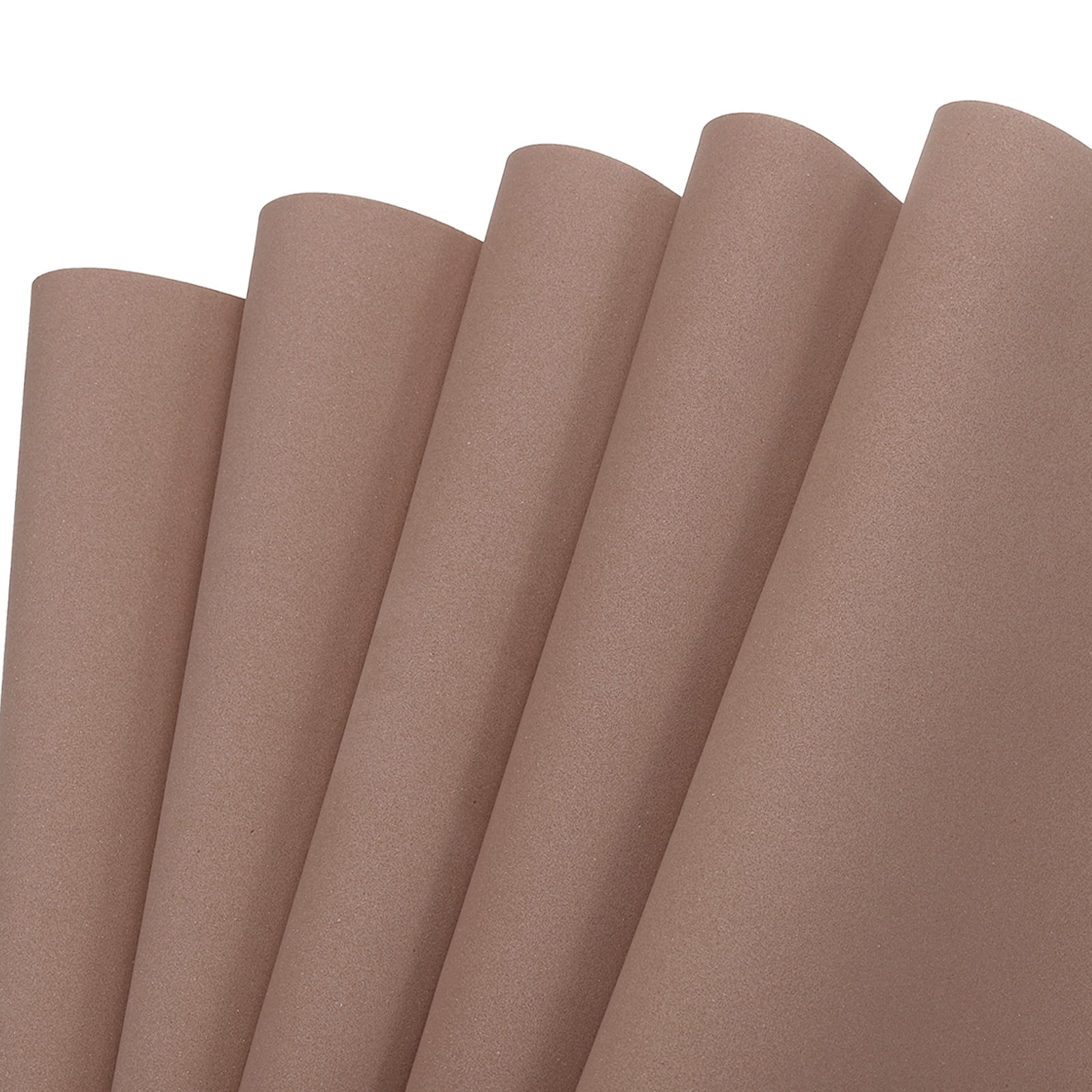 Uxcell EVA Foam Sheets Coffee 19.7 Inch x 19.7 Inch 2mm Thick Crafts Foam Sheets for Costumes, Arts and Crafts Projects Pack of 5