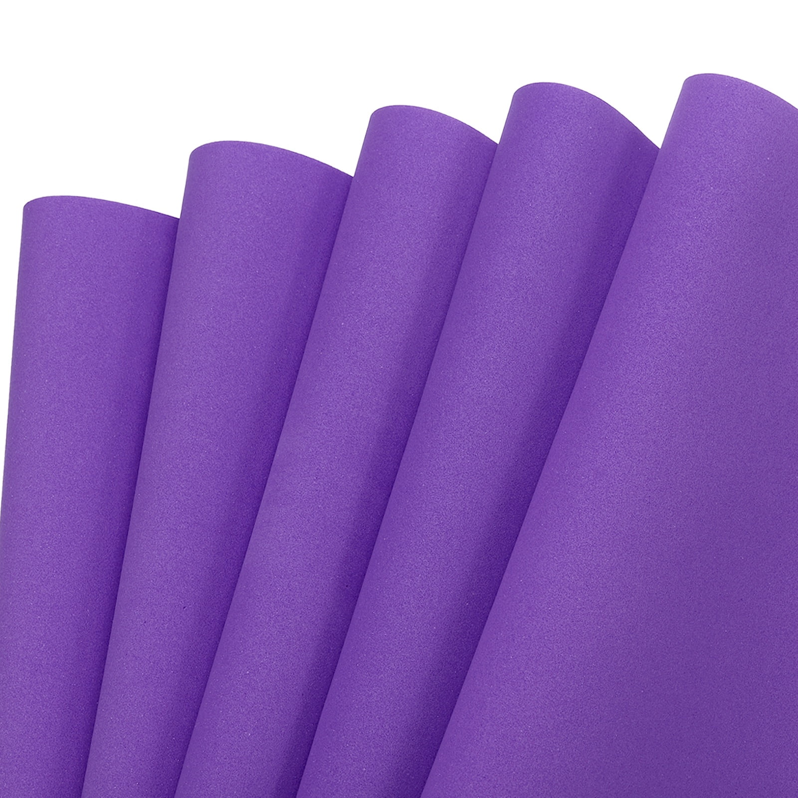 Uxcell EVA Foam Sheets Dark Purple 35.4 Inch x 19.7 Inch 2mm Thick Crafts Foam Sheets for Costumes, Arts and Crafts Projects Pack of 5