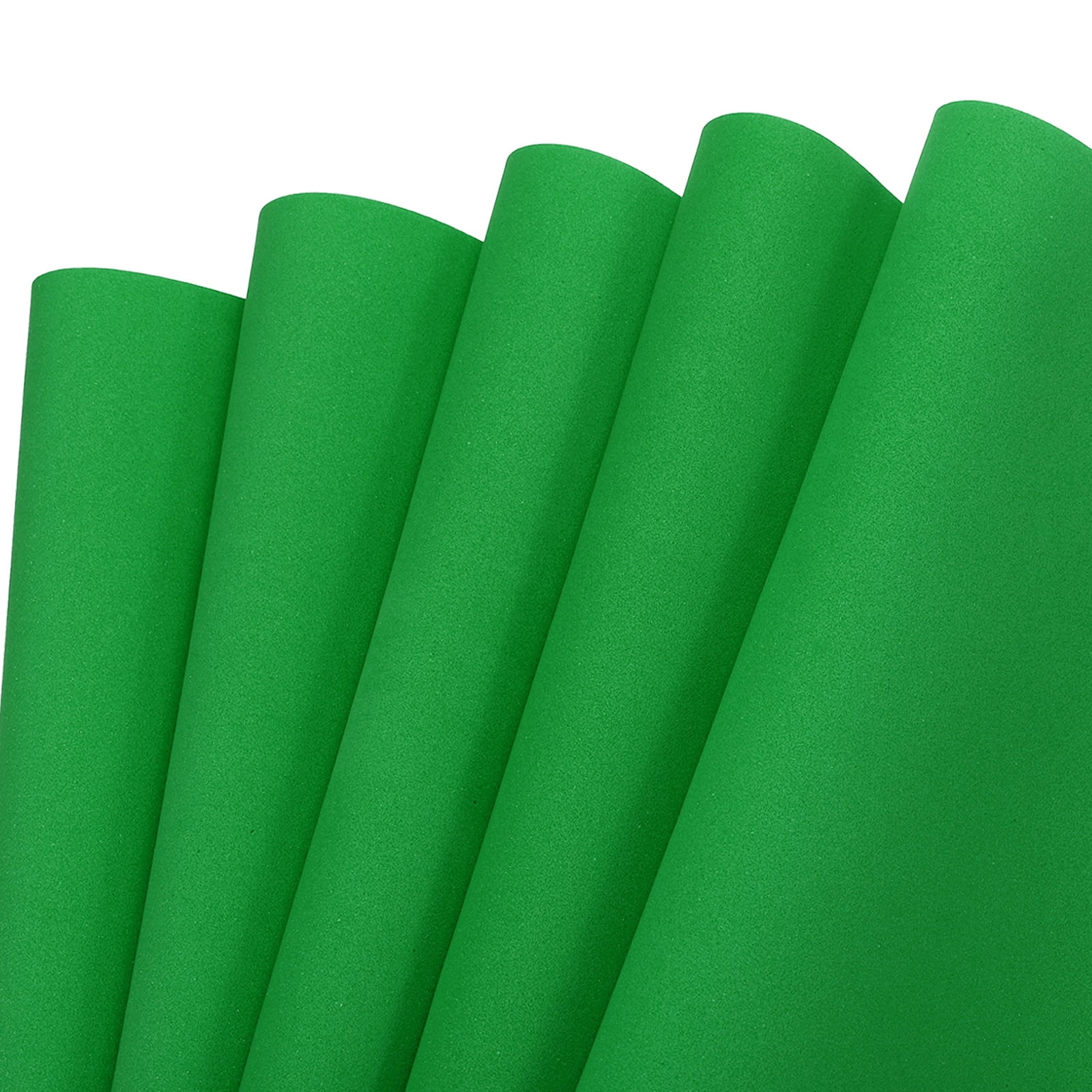 Uxcell EVA Foam Sheets Grass Green 35.4 Inch x 19.7 Inch 2mm Thick Crafts Foam Sheets for Costumes, Arts and Crafts Projects Pack of 5