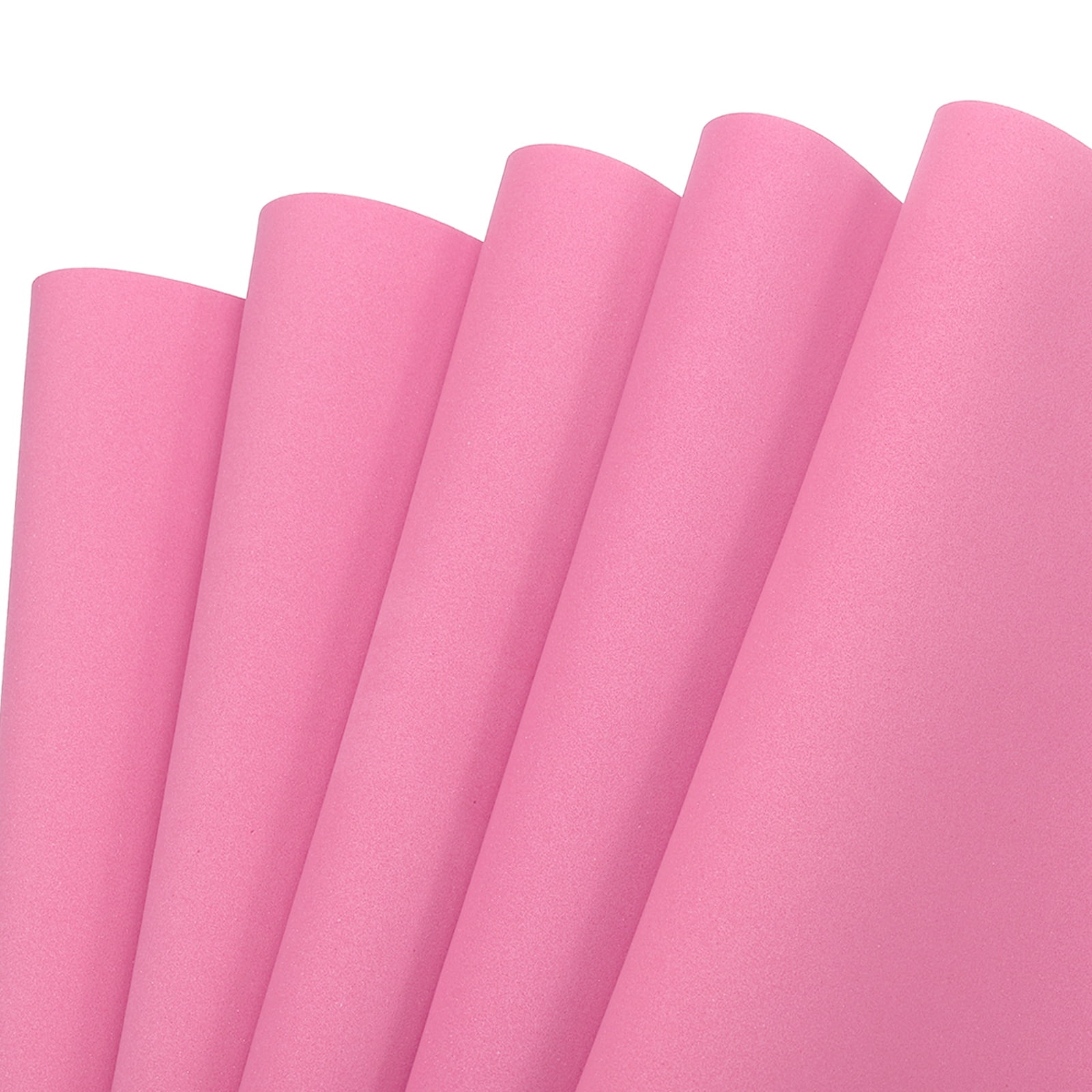 Uxcell EVA Foam Sheets Pink 35.4 Inch x 19.7 Inch 2mm Thick Crafts Foam Sheets for Costumes, Arts and Crafts Projects Pack of 5