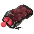 thumbnail image 1 of Uxcell EVA Foam Swing Practice Training Round Ball Tennis Golf Practice Balls Red 20 Pack, 1 of 5