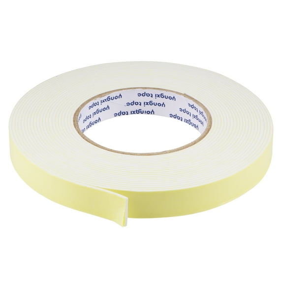 Uxcell EVA Sealing Foam Tape Self Adhesive Weather Strip for Door Insulation 0.7inchx0.06inchx26.25 Ft
