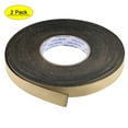 thumbnail image 1 of Uxcell EVA Self Adhesive Sealing Foam Tape for Window Door Insulation 2pcs 0.8”x0.08”x32.8ft, 1 of 5