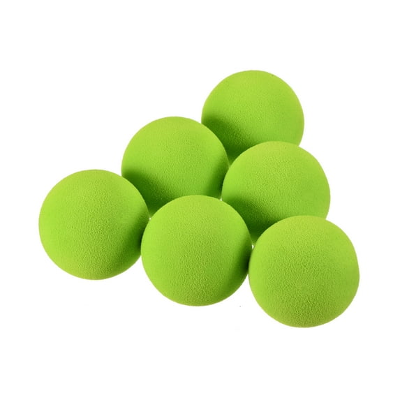 Uxcell EVA Sponge 42mm Exercise Flight Swing Practice Golf Foam Balls Green 20 Pcs