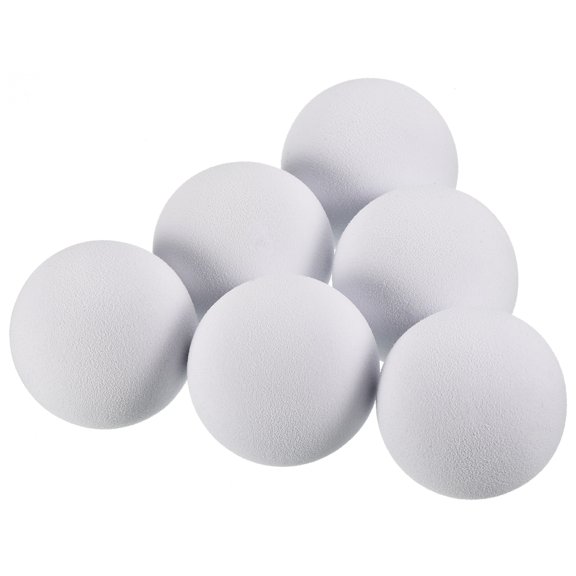Uxcell EVA Sponge 42mm Exercise Flight Swing Practice Golf Foam Balls White 20 Pcs