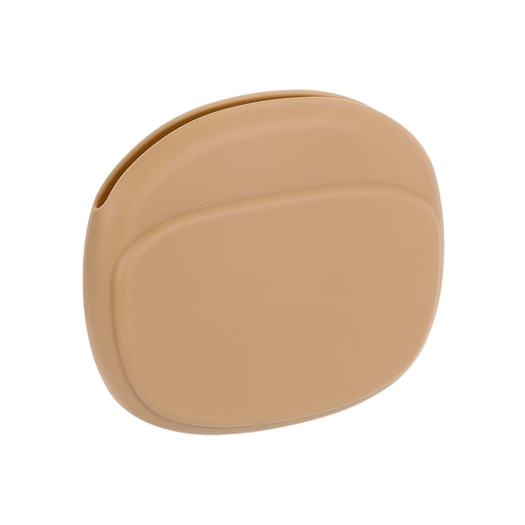 Uxcell Earbuds Cases, Wired Earphone Case Holder Organizer, Silicone EarBuds Case Pouch Small, Brown