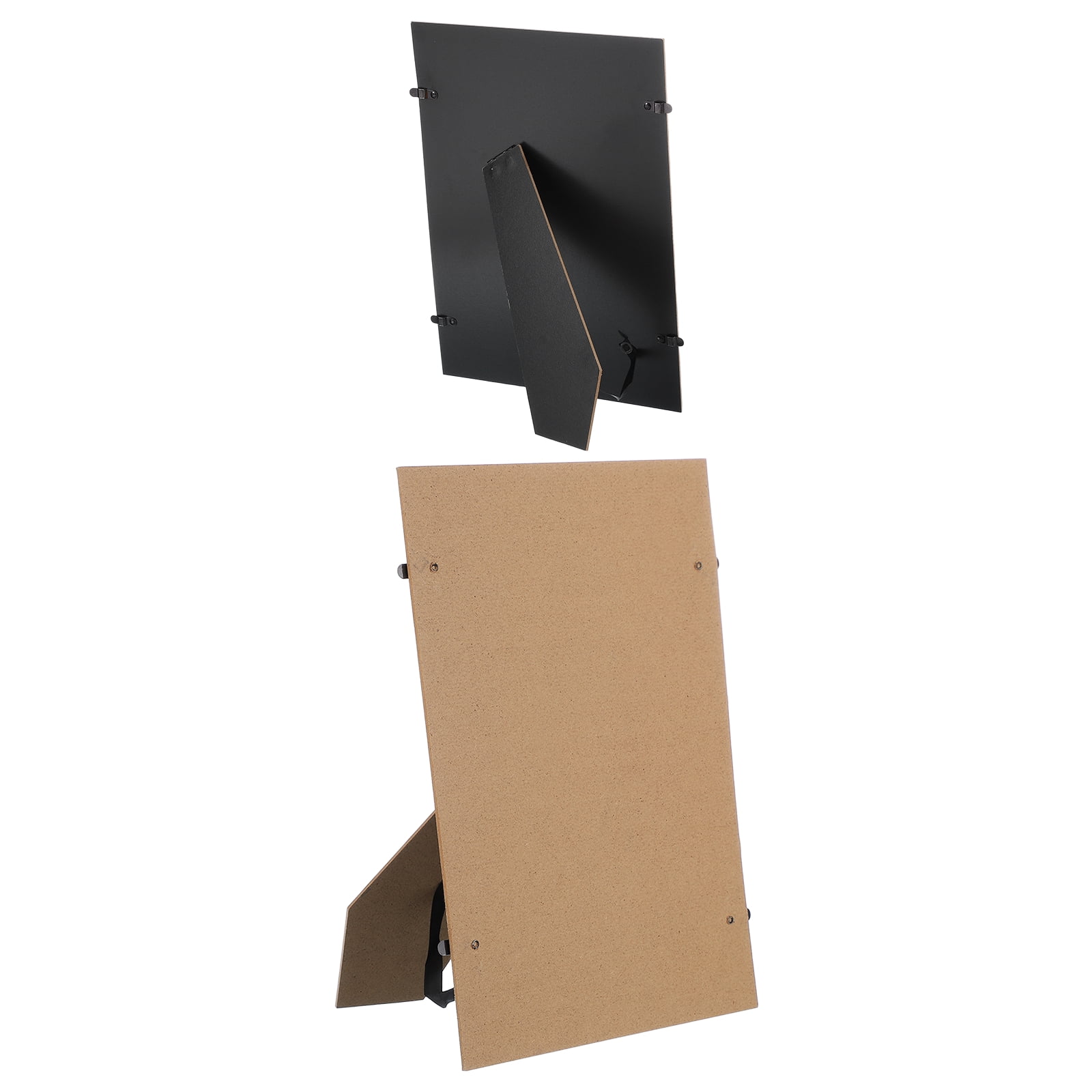 Uxcell Easel Back, Picture Frame Back Stand with Metal Hinges & Strap ...