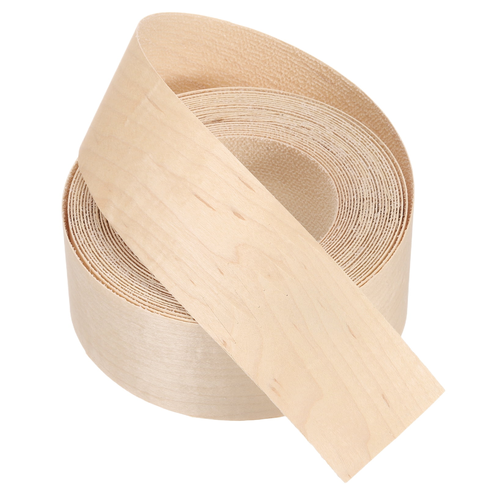 Uxcell Edge Banding, Wood Veneer Tape Pre-glued Flexible Plywood Edge ...