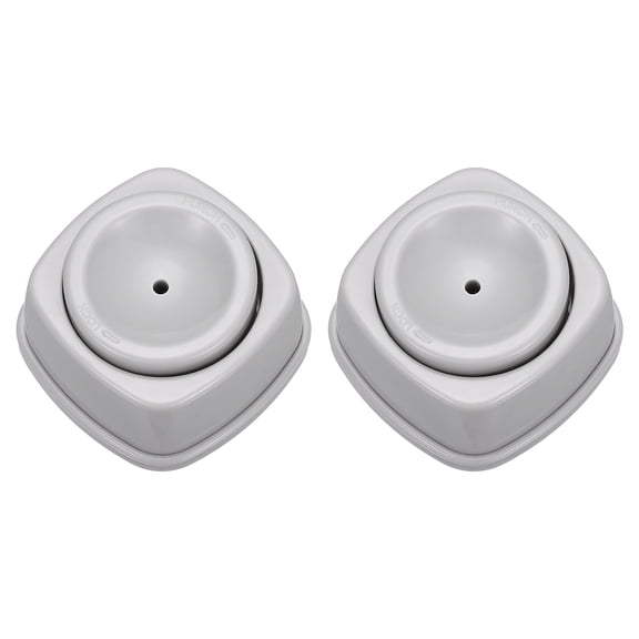 Uxcell Egg Hole Puncher, 2 Pcs Raw Egg Piercer with Safety Lock Stainless Steel Pin Puncher Tool to Get Good Hard Boiled for Kitchen Cooking Baking Breakfast, Gray