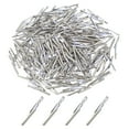 thumbnail image 1 of Uxcell Elastic Barbed Cord 1 Inch / 27mm, 200 Pcs 2mm Loop Stretch Round String with Metal Barb Fasteners for Hats Masks Menus Crafting Book, White, 1 of 6
