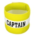 thumbnail image 1 of Uxcell Elastic Captain's Armband  Soccer Team Training Arm Band Yellow, 1 of 5