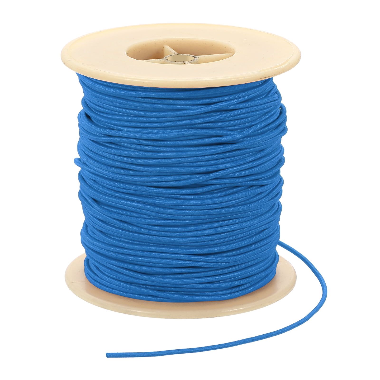Uxcell Elastic Cord, 2 mm Stretchy Elastic String 77 Yards for Jewelry Making, Necklaces, Beading and Crafts DIY, Blue