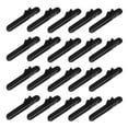 thumbnail image 1 of Uxcell Elastic Cord Crimp Ends, Copper Elastic Barbed Cord Fastener for Binding Hanging DIY, Black 100 Pcs, 1 of 7