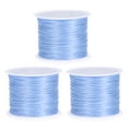 thumbnail image 1 of Uxcell Elastic Cord DIY Making Stretchy String Craft Wire, Light Blue, 3 Rolls, 1 of 6