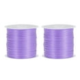 thumbnail image 1 of Uxcell Elastic Cord DIY Making Stretchy String Craft Wire, Light Purple, 2 Rolls, 1 of 6