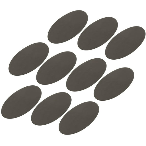 Uxcell Elbow Knee Iron-on Fabric Patches Repair Patches Gray for Clothing Repair Crafts Repair Kit Pack of 10