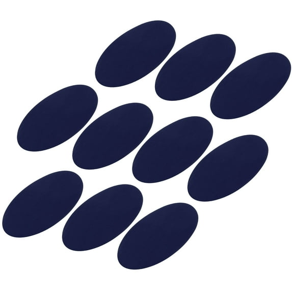 Uxcell Elbow Knee Iron-on Fabric Patches Repair Patches Sapphire for Clothing Repair Crafts Repair Kit Pack of 10