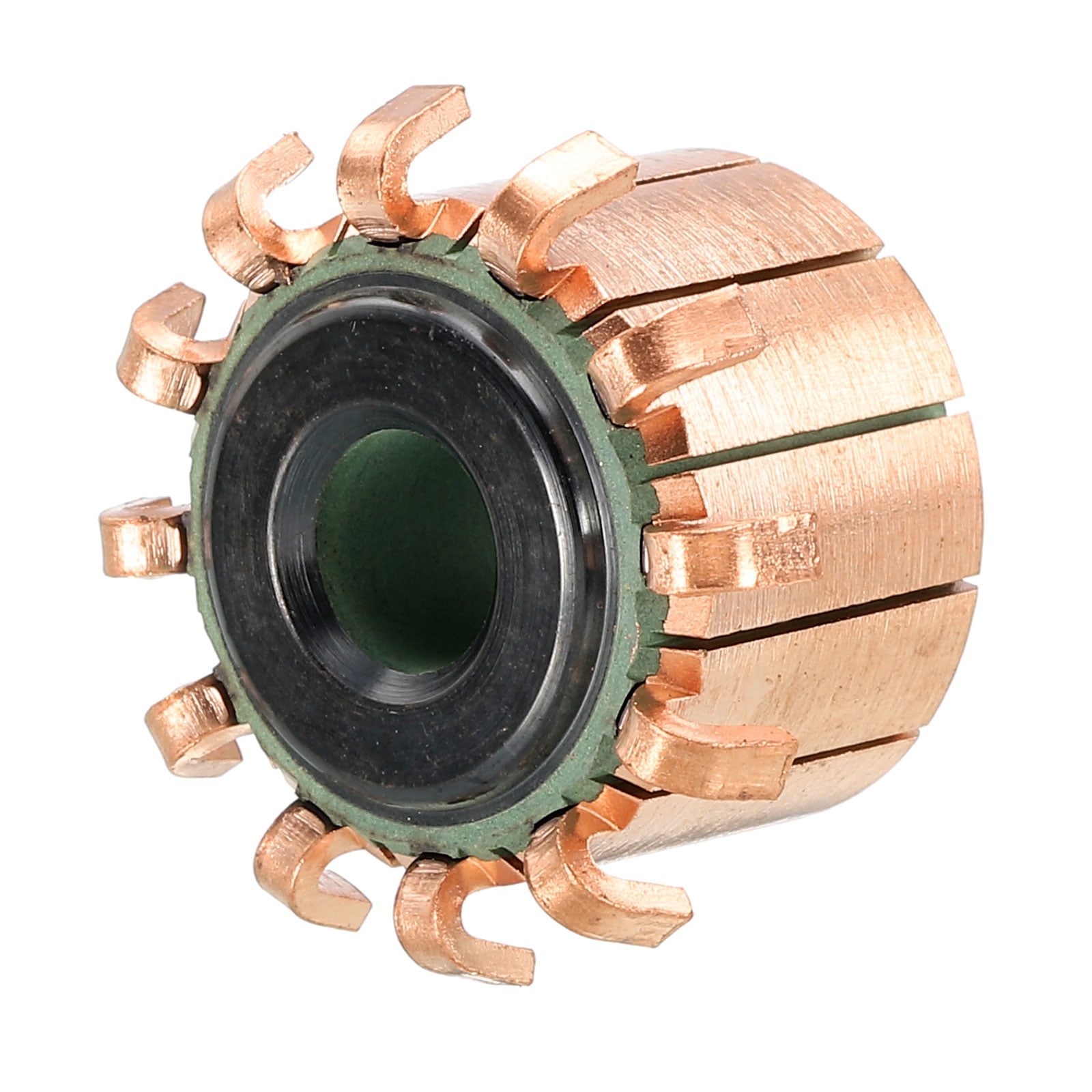 Uxcell Electric Motor Commutator 12 Gear Teeth 8mm ID 23mm OD Copper ...