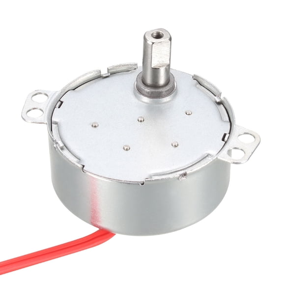 Uxcell Electric Motor Synchronous Motor Synchron-Motor AC 24V 50/60Hz 4W 0.8-1RPM  CCW/CW Direction