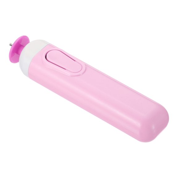 Uxcell Electric Paper Quilling Pen Slotted Tool Strip Volume Curling, Pink