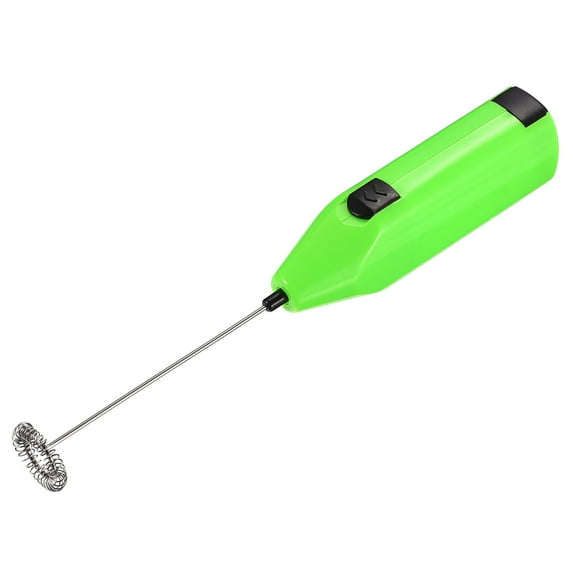 Uxcell Electric Tumbler Stirrer, Handheld Mini Mixer Battery Operated Stirring Mixing Green 1pcs