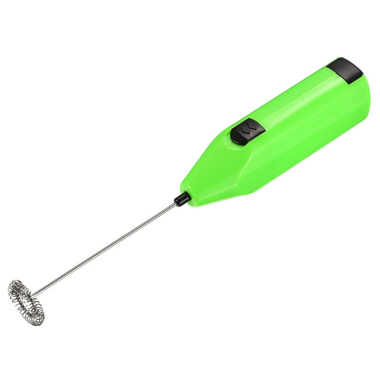 Electric Tumbler Stirrer, Handheld Mini Mixer Battery Operated Stirring  Mixing Green, Pack of 2