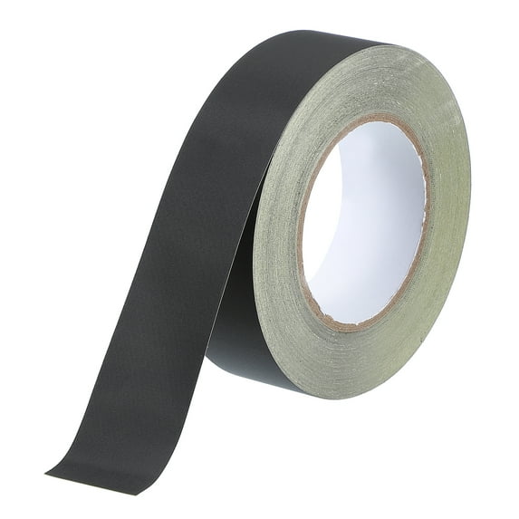 Uxcell Electrical Tape Acetate Cloth Insulation Tape Flame Retardant High Temperature Resistant for Motor Wire Harness Winding Metal Repair 98 Feet x 1.6 Inch Black
